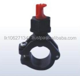 General Machinery PP Plastic Split-Eyelet Connector with Flat Fan Spray Nozzle PHK