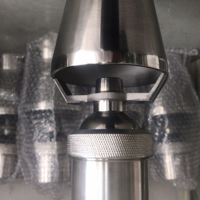 Ice Tower Waterfall Fountain Nozzle with Adjustable Metal Ornaments Demonstration