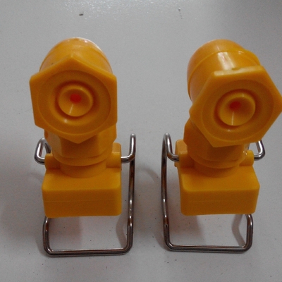 plastic adjustable ball clamp nozzle snap in clip eyelet nozzle or split eyelet connector  for vacuum tank spray