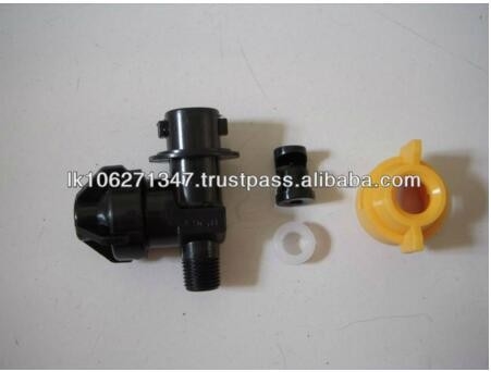 Tee jet full cone or wide angle plastic  spray nozzle with check valve for cow cooling