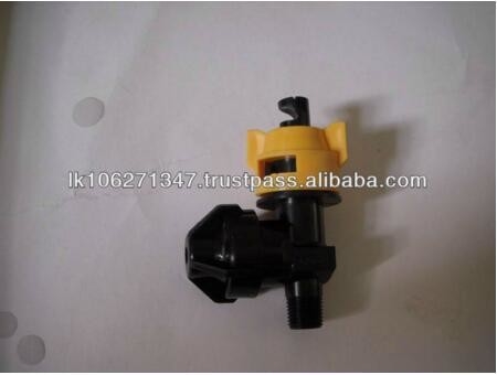 Tee jet full cone or wide angle plastic  spray nozzle with check valve for cow cooling