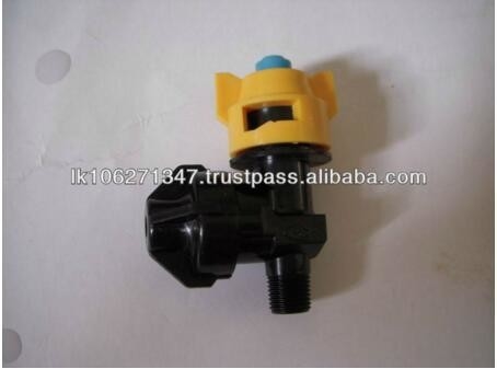 Tee jet full cone or wide angle plastic  spray nozzle with check valve for cow cooling