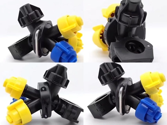plastic broom Agriculture multi head sprayer with clamp drone agriculture sprayer