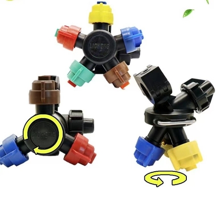 plastic broom Agriculture multi head sprayer with clamp drone agriculture sprayer