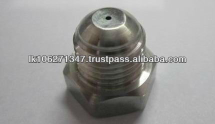 high pressure needle jet pin nozzle water jet cutting nozzle water curtain jet nozzle with ruby oriifc