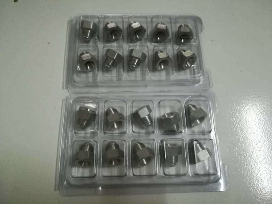 high pressure needle jet pin nozzle water jet cutting nozzle water curtain jet nozzle with ruby oriifc