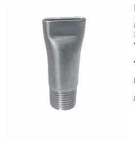 Stainless Steel Flat Fan High Air Impact Air Jet Nozzle for Drying 0.04 KG Weight Design