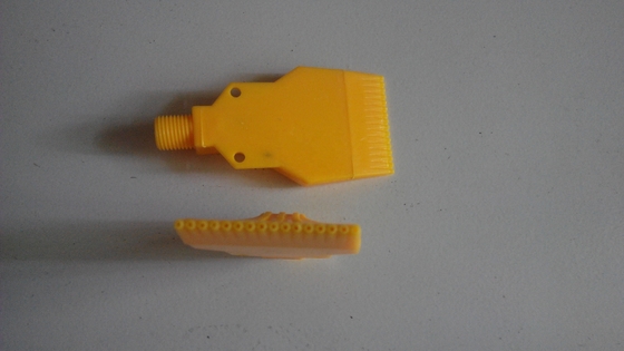 mini 40mm width ABS flat fan spray nozzle wind jet nozzle for spray air