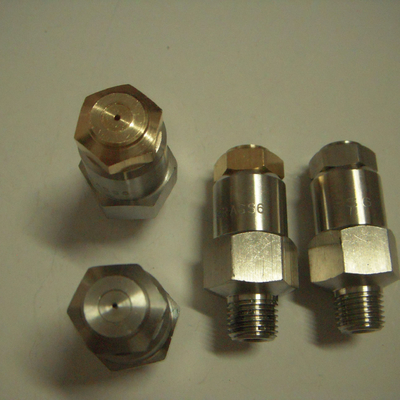 High Pressure Mist Nozzle LNN Brass Material for Fine Atomization in Water Treatment
