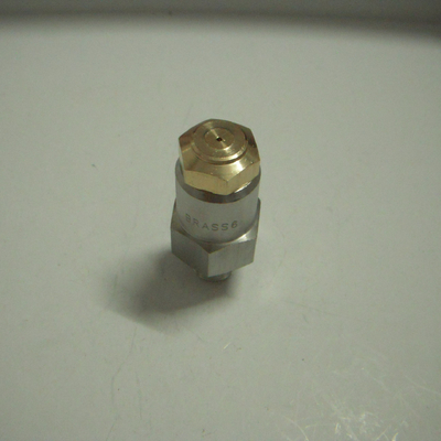 High Pressure Mist Nozzle LNN Brass Material for Fine Atomization in Water Treatment