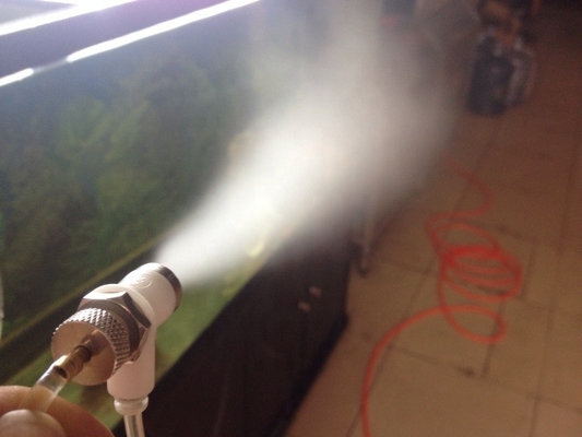 Mini Plastic Air and Water Atomizing Spray Nozzle for Humidity Control Efficiency
