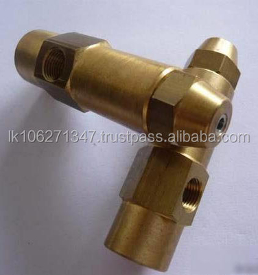 Brass Hollow Cone Fine Oil/Water Siphon Atomizing Nozzle for Manufacturing Plant