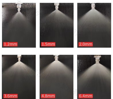 Construction Works Stainless Steel Full Cone Nozzle One Piece Full-jet Spray Nozzle BB
