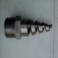 2&quot; SS Silicone Full Cone Spiral Jet Water Spray Nozzle 2&quot; Thread High Flow Large Flow