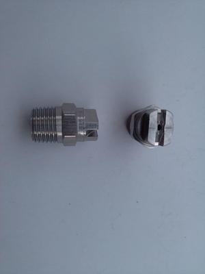 High Pressure Flat Fan Wash Nozzle for Industrial Cleaning MEG Manufacturing Plant