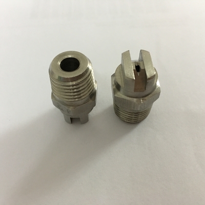 Stainless Steel Flat Fan Spray Nozzle for Industrial Water and Aerosol Production