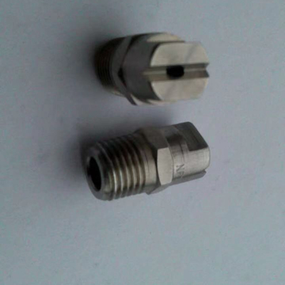 Stainless Steel Flat Fan Spray Nozzle for Industrial Water and Aerosol Production