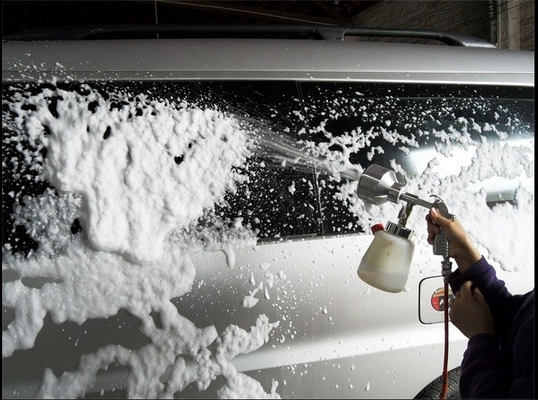 nickel plated foam washing gun foam gun car wash spraying