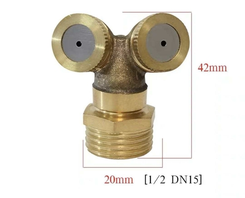 Double tips agricultural spray nozzle agricultural sprayers knapsack sprayer nozzle agriculture