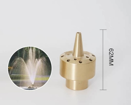 Flower Jet Fountain Nozzle in Stainless Steel for Water Feature and Metal Ornaments