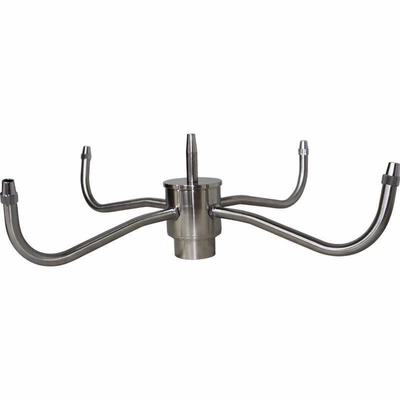 Ornamental Metal Eternal Rotating Fountain Nozzle Digital Swing Nozzle for Decoration