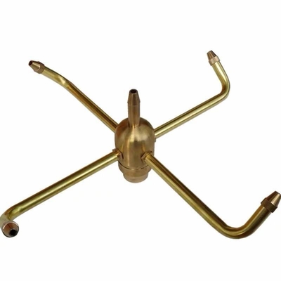 Ornamental Metal Eternal Rotating Fountain Nozzle Digital Swing Nozzle for Decoration