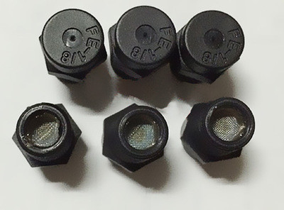 plastic low pressure 50 micron mist nozzle mist fog nozzle with mist nozzle fitting