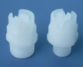 one piece plastic vee jet spray nozzle plastic nozzle tip