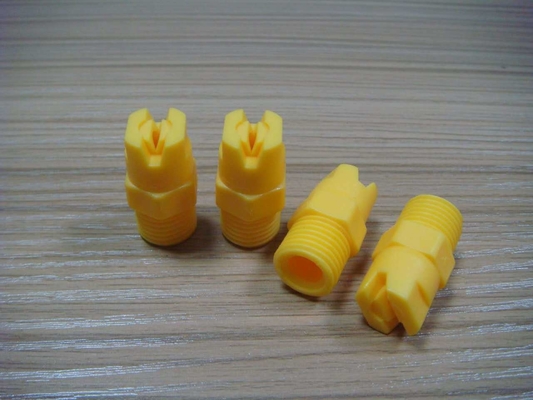 one piece plastic vee jet spray nozzle plastic nozzle tip
