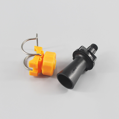 Machinery Repair Shops Adjustable Ball Nozzle with Clip Eyelet and Plastic Nozzle Clamp