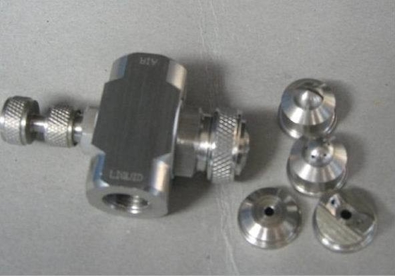 wide angle air&amp;water atomizing nozzle  liquid atomizing spray water fog mist nozzle