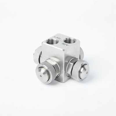 multi tips hydraulic air&amp;water atomizing nozzle atomizing nozzle
