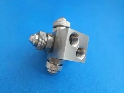 multi tips hydraulic air&amp;water atomizing nozzle atomizing nozzle