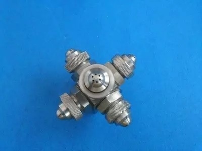 multi tips hydraulic air&amp;water atomizing nozzle atomizing nozzle