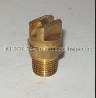 best quality hot sale brass vee jet flat fan spray nozzles water jet fan spray nozzle nozzle manufacture