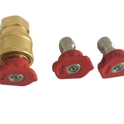 High Pressure Car Washing Nozzle with Quick Jet Fitting Brass Material