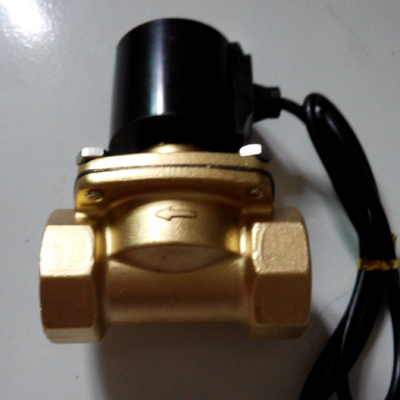 2A 220V Solenoid Valve for Water Media Normally Open Brass 220V Underwater Fountain