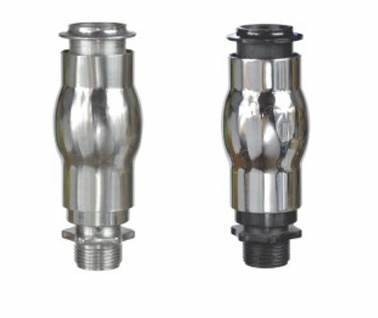SS304 Plastic european ice aerated spray nozzle  fountain nozzle water jet water fountain nozzle