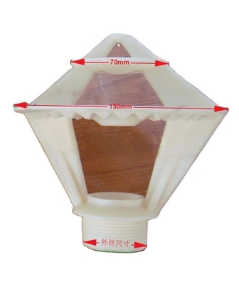 large size three splash cooling tower nozzle plastic cooling tower nozzle