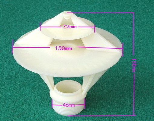 large size three splash cooling tower nozzle plastic cooling tower nozzle