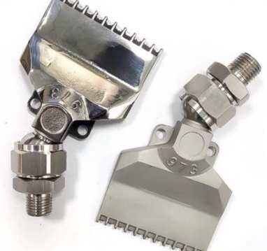 SS wide air jet nozzle with two lugs 973 ss air nozzles 973 air jet nozzle