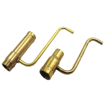 gushing fountain nozzle with pipe( spring nozzle)brass fountain nozzle